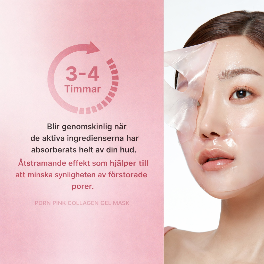 Medicube™ Pink PDRN Glow Gel Mask — Intensiv Fukt, Lyster & Hudförnyelse