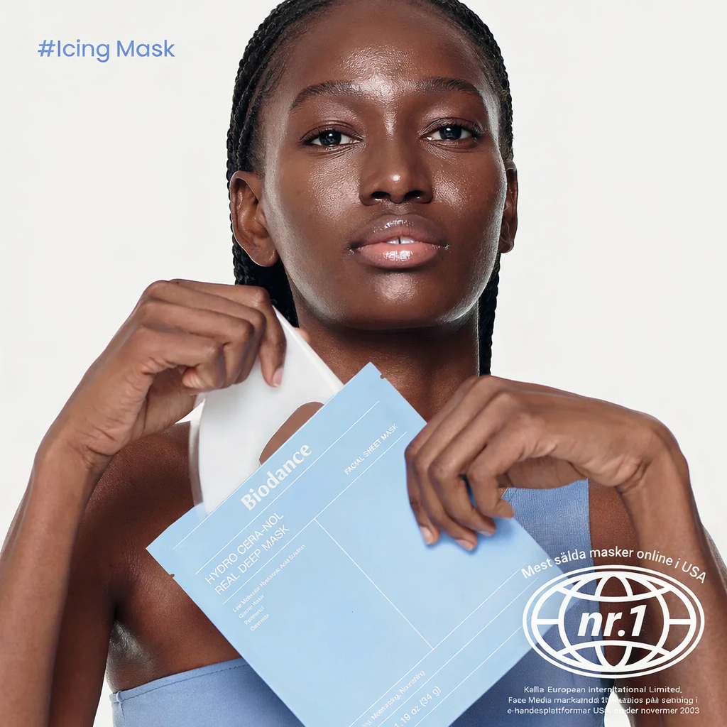 BIODANCE™ Hydro Cera-nol Real Deep Mask — Djup Återfuktning & Hudbarriär-Reparation · K-Beauty Ansiktsmask BIODANCE