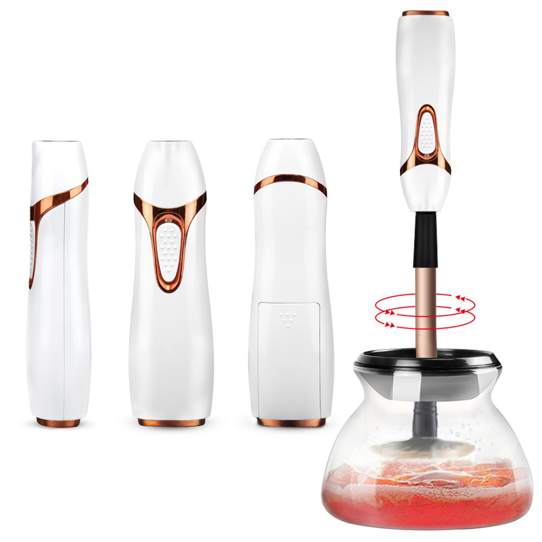 AURORA™ – Lösningen för rena sminkborstar på sekunder · Hejdå smuts och finnar