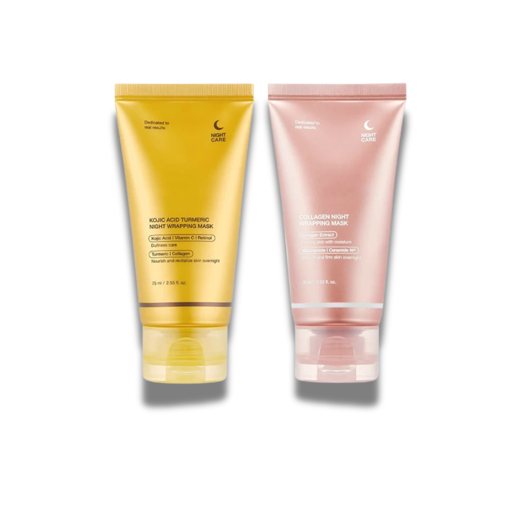 ANESI SCANDINAVIA™ – Djupåterfuktande Kollagen Nattmask Peel-Off för Ansiktsformning Fasthet · Intensiv återfuktning · Glow – K-Beauty - Köp 1 få 1 GRATIS