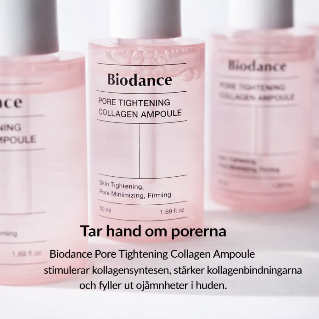 BIODANCE™ Pore Tightening Collagen Ampoule 50 ml — Fastare Hud, Jämnare Porer & Förbättrad Elasticitet Biodance
