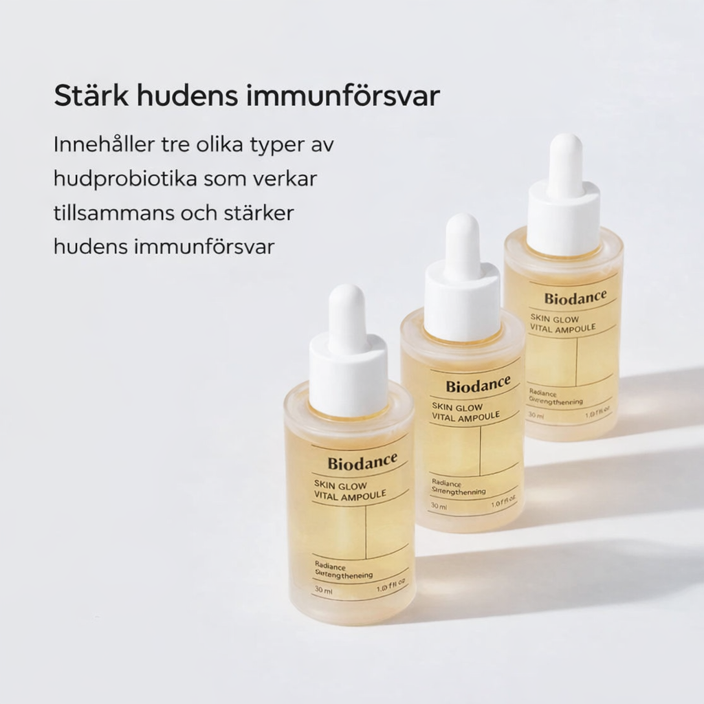 BIODANCE™ Skin Glow Vital Ampoule 50 ml - Balans, lyster och stärkt hud – varje dag