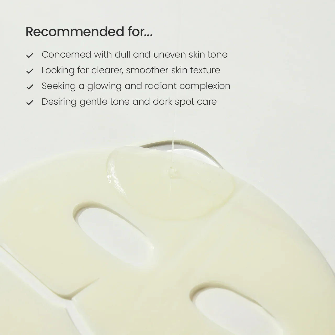 BIODANCE™ Radiant Vita Niacinamide Hydrogel Mask — Glow, Fukt & Jämn Hudton · K-Beauty Ansiktsmask