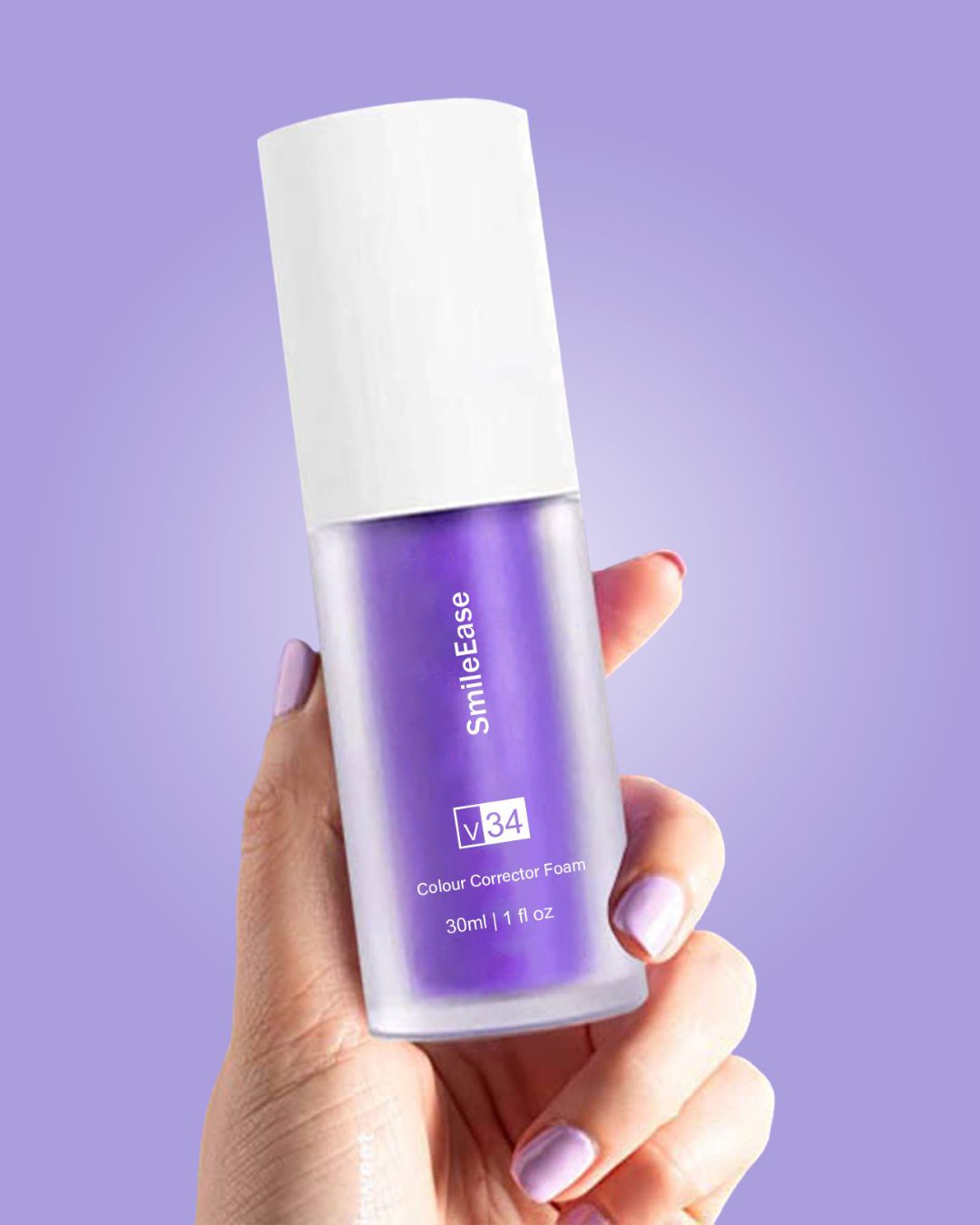 SmileEase V34™ – Färgkorrigering som Ger Omedelbart Vitare & Klarare Leende