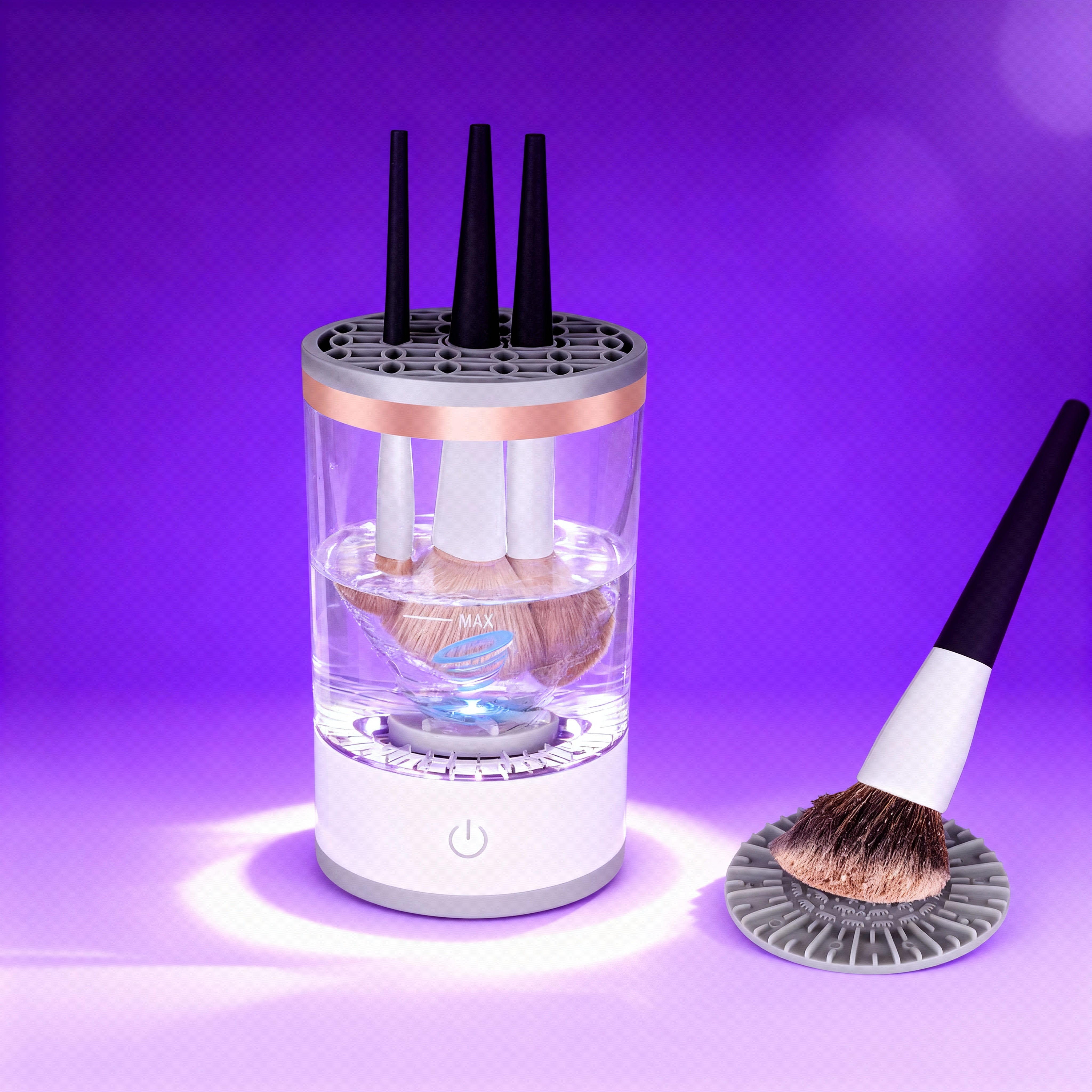 EFFORTLESS™ – Lösningen för rena sminkborstar på sekunder · Hejdå smuts och finnar