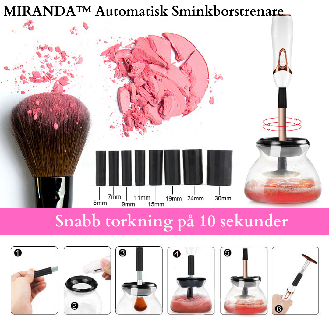 MIRANDA™ Automatisk Sminkborstrenare