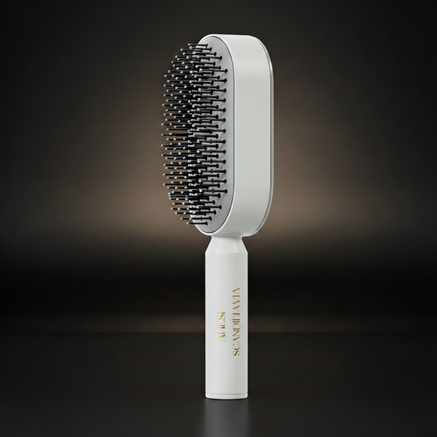 AMELIA™ – Självrengörande Hårborsten som Löser Trassel på Sekunder · Ett Klick, Alltid Ren