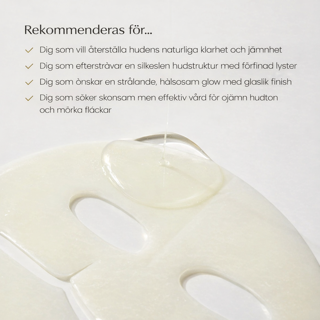 BIODANCE™ Radiant Vita Niacinamide Hydrogel Mask — Glow, Hydration & Even Skin Tone · K-Beauty Face Mask