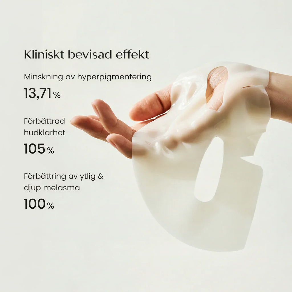 BIODANCE™ Radiant Vita Niacinamide Hydrogel Mask — Glow, Hydration & Even Skin Tone · K-Beauty Face Mask