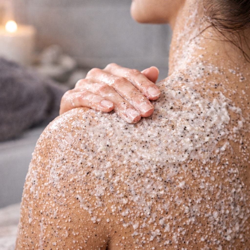 ICELANDIC VULCANO™ Ansikte & Kropps Skrub – Mjukgörande Exfoliering med Vulkanisk Sand