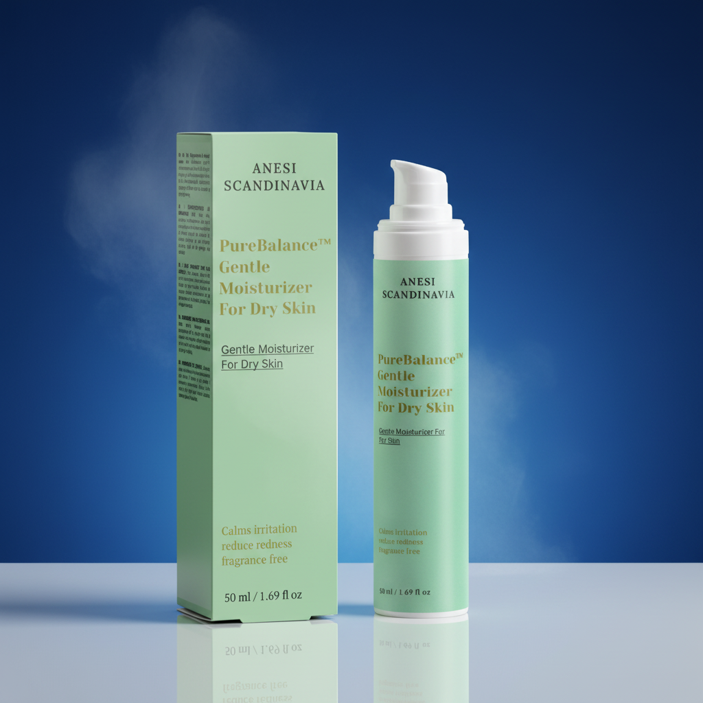 PureBalance™ – Fuktkräm för Torr & Känslig Hud — Lugnar, Återfuktar & Återställer Balansen